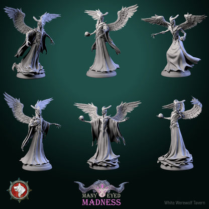 Dungeons and Dragons Models - Many-eyed madness - Set by White Werewolf Tavern