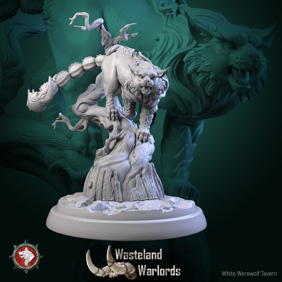Dungeons and Dragons Models - Wasteland Warlords - Set by White Werewolf Tavern
