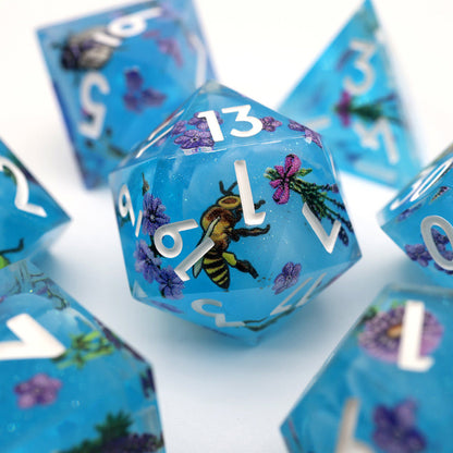 Little Familiars | Art Core Dice| 7 Piece Set