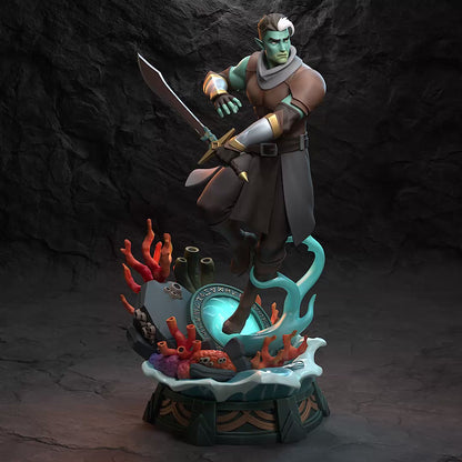Fjord | 3D Printed Resin Model | Unpainted or Hand-Painted