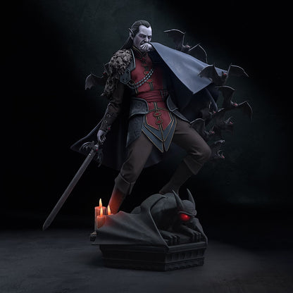 Strahd Von Zarovich | 3D Printed Resin Model | Unpainted or Hand-Painted
