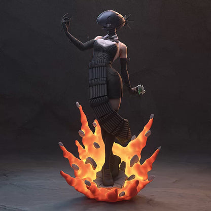 Reze | 3D Printed Resin Model | Unpainted or Hand-Painted