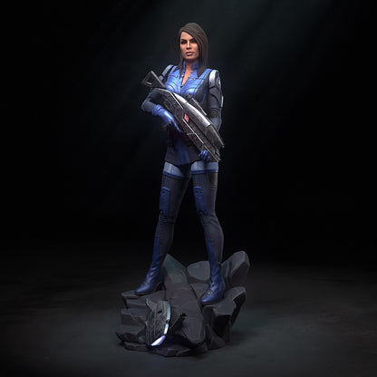 Ashley Williams | 3D Printed Resin Model | Unpainted or Hand-Painted
