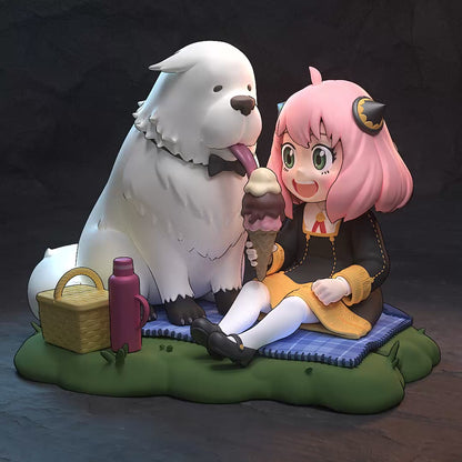 Anya | 3D Printed Resin Model | Unpainted or Hand-Painted
