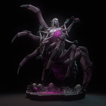 Lolth | 3D Printed Resin Model | Unpainted or Hand-Painted