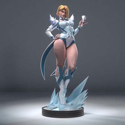 Emma Frost | 3D Printed Resin Model | Unpainted or Hand-Painted