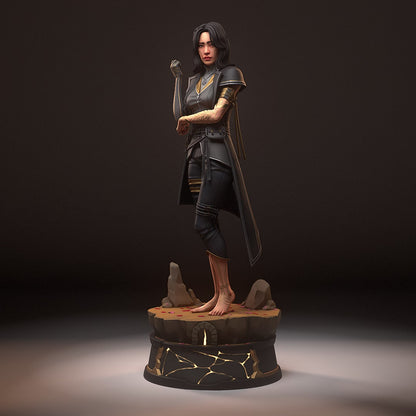 Lune | 3D Printed Resin Model | Unpainted or Hand-Painted