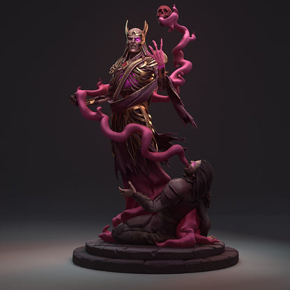 Vecna | 3D Printed Resin Model | Unpainted or Hand-Painted