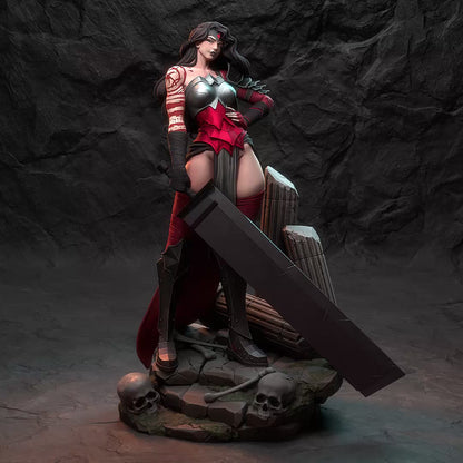 Absolute Wonder Woman | 3D Printed Resin Model | Unpainted or Hand-Painted