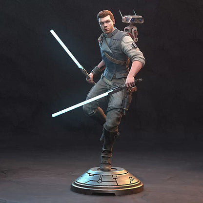 Cal Kestis | 3D Printed Resin Model | Unpainted or Hand-Painted