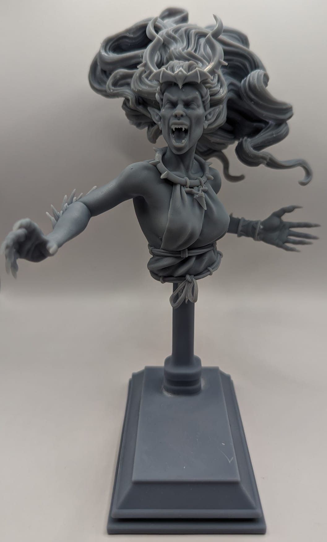 Fantasy Character Bust - Desk Statue, Model, Ornament