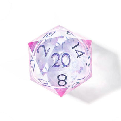 Seelie Fae | 33mm D20 | Oversized Liquid Core Dice | Single Dice