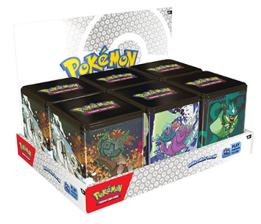 Pokemon - Stacking Tins March 2025 - Pre-Order (Release 28/03/25)