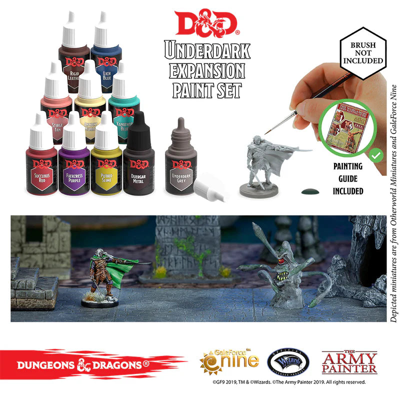 The Army Painter - D&D - Underdark Paint Set