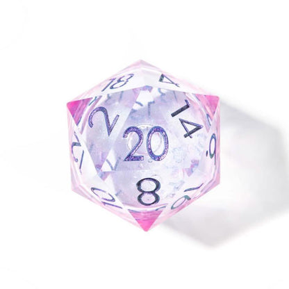 Seelie Fae | 33mm D20 | Oversized Liquid Core Dice | Single Dice