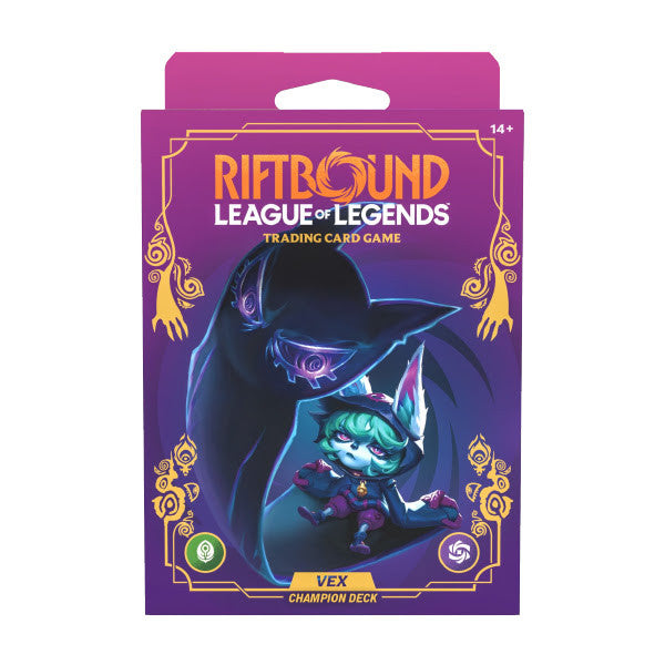Riftbound: League of Legends TCG - Set 3: Unleashed Champion Deck - Vex